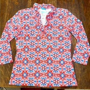 Vibrant multicolor J.McLaughlin top. New with tags still on. Size XS.